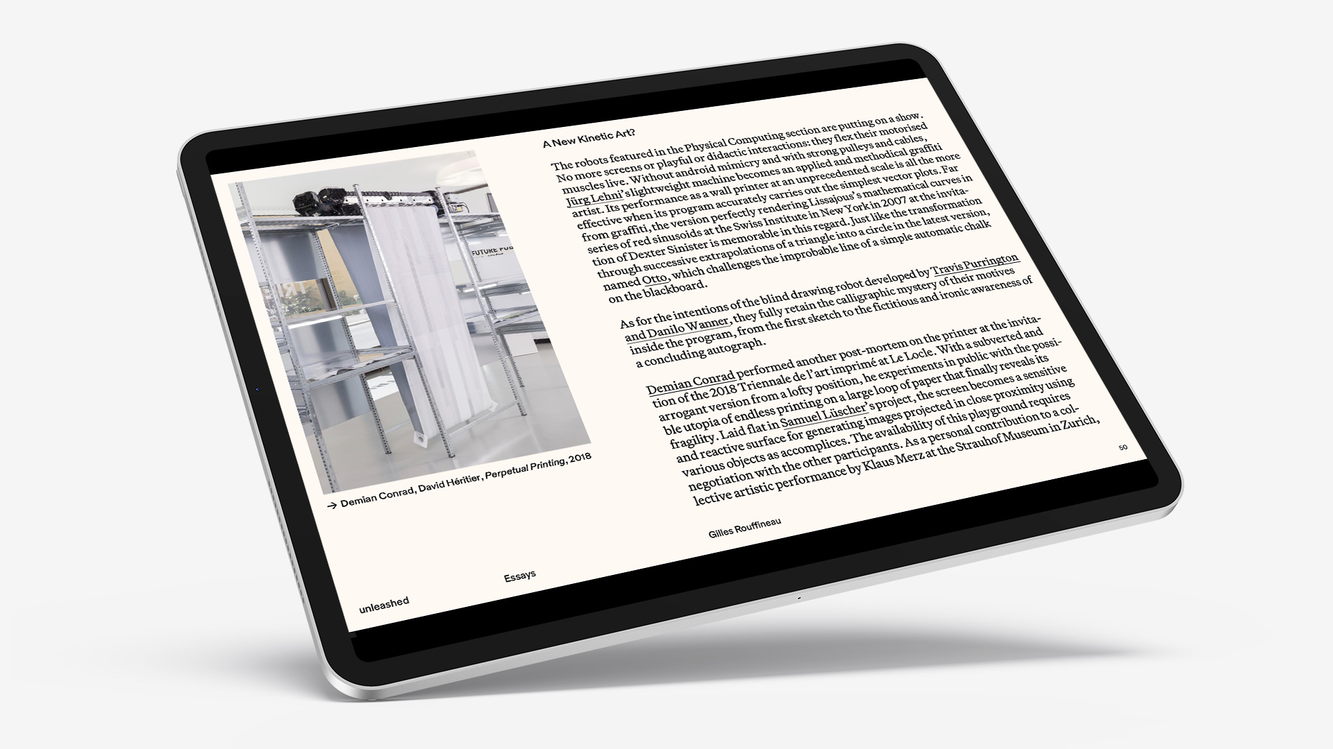 unleashed, eBook/ePub (free download!!) by Institute Digital Communication Environments (IDCE), Basel Academy of Art and Design FHNW.